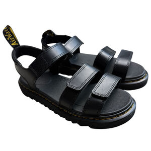 Black Kids Sandals